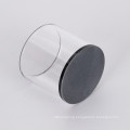 Frit-fused black and white quartz cylindrical cuvettes